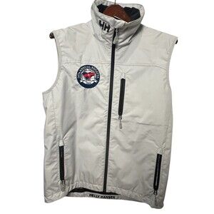 NYYC 167th Annual Regatta Men's M Helly Hansen Sailing Crew Vest Grey Fog 30270